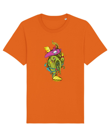 Octopus Pirate Bright Orange
