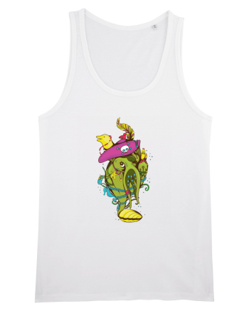 Octopus Pirate White