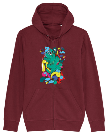 Forest Ghost Burgundy