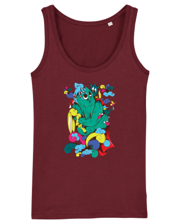 Forest Ghost Burgundy