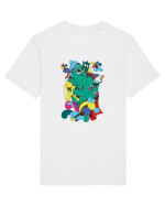 Forest Ghost Tricou mânecă scurtă Unisex Rocker