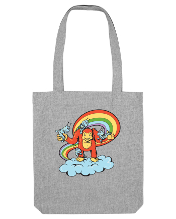 Rainbow Monkey Heather Grey