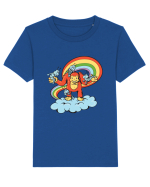 Rainbow Monkey Tricou mânecă scurtă  Copii Mini Creator