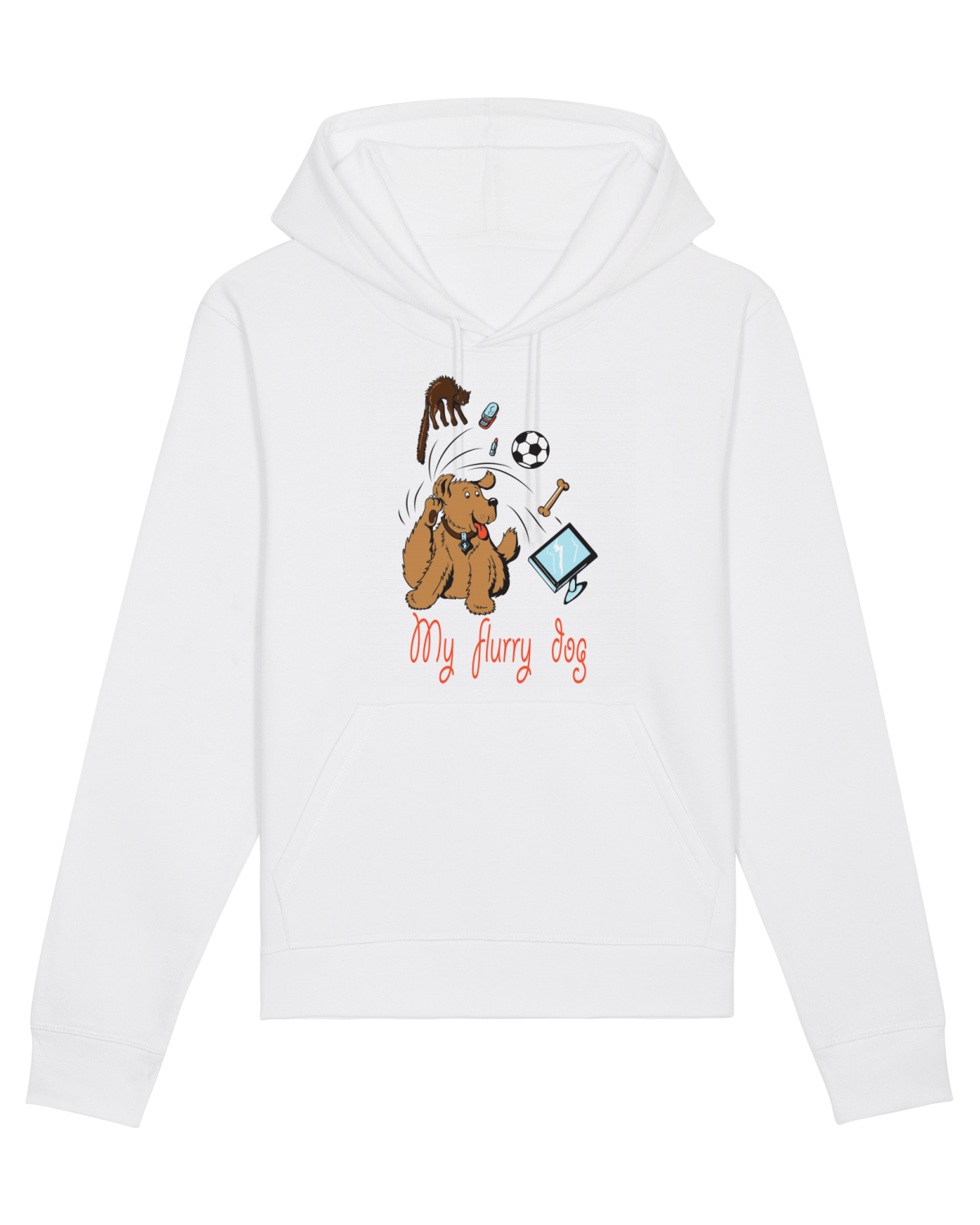 Hanorac Unisex Drummer White