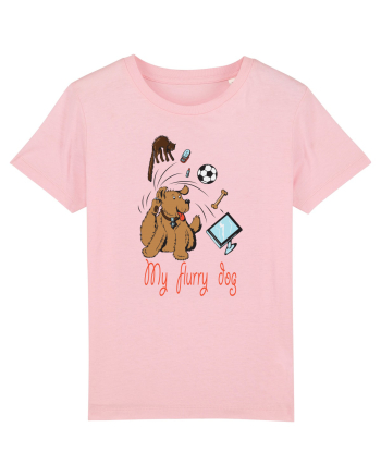 My Flurry Dog Cotton Pink