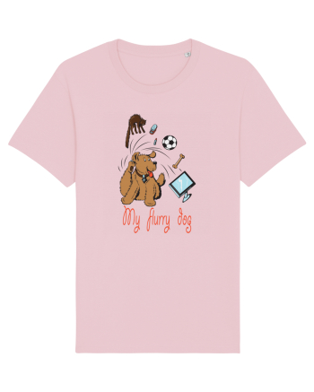 My Flurry Dog Cotton Pink