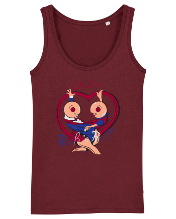 We Love Rock & Roll  Burgundy