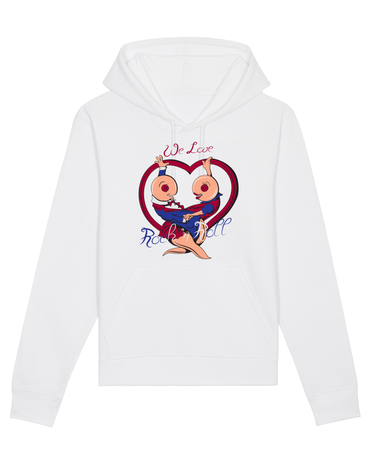 Hanorac Unisex Drummer White