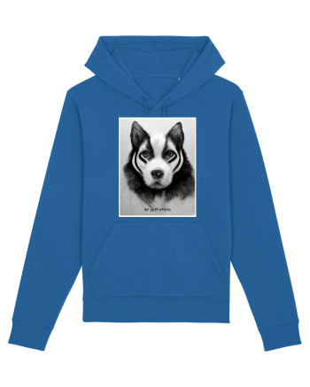 husky dog Royal Blue