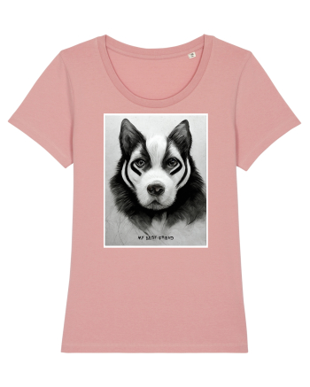 husky dog Canyon Pink