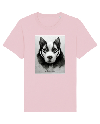 husky dog Cotton Pink