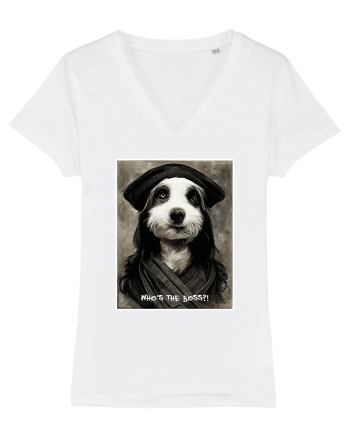 boss dog White