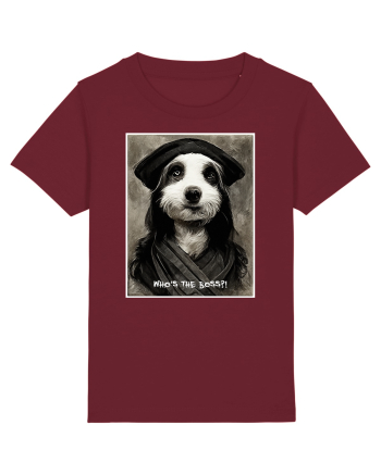 boss dog Burgundy