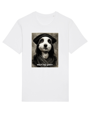 boss dog White