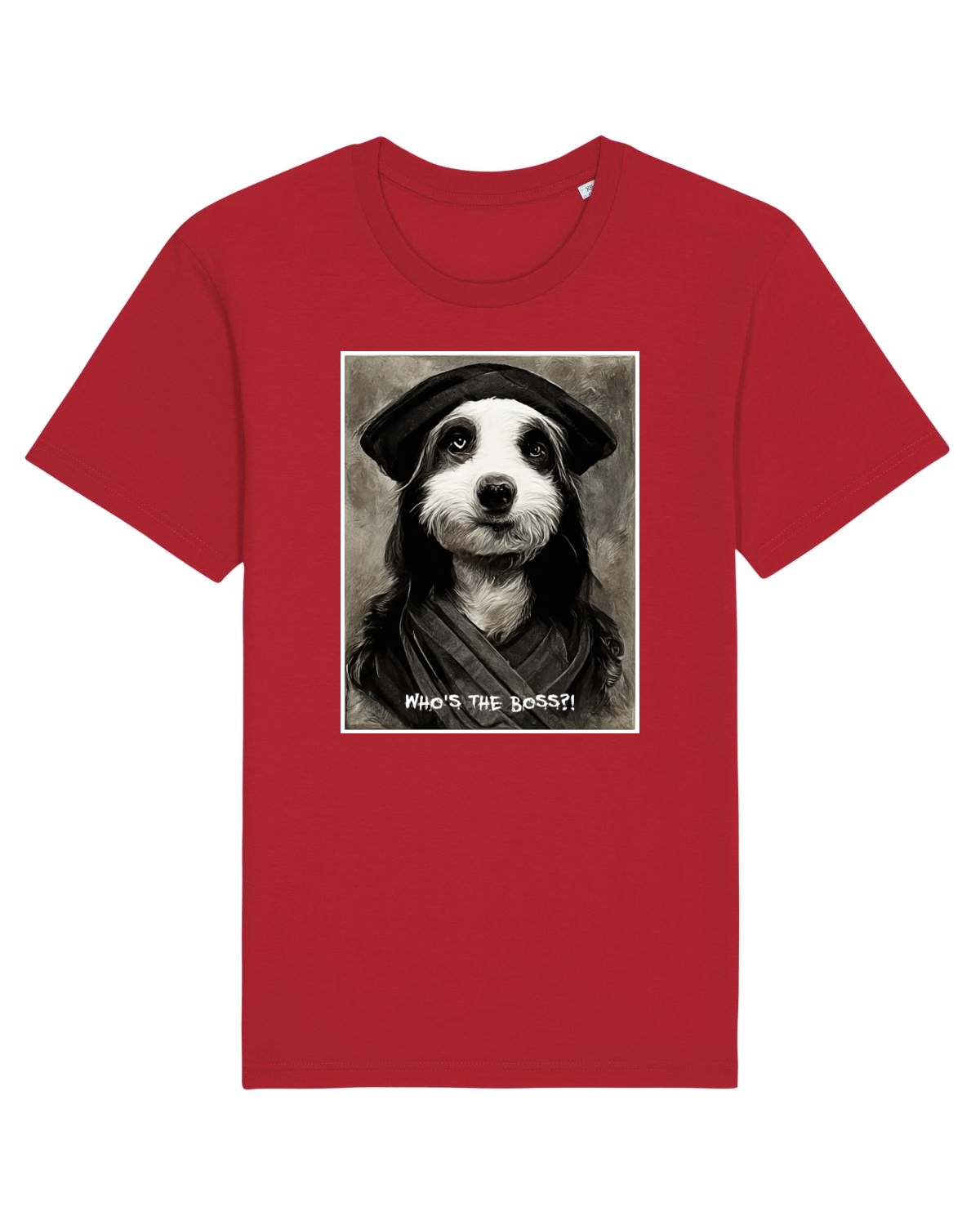 Tricou mânecă scurtă Unisex Rocker Red
