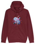 Unicat Hanorac cu fermoar Unisex Connector