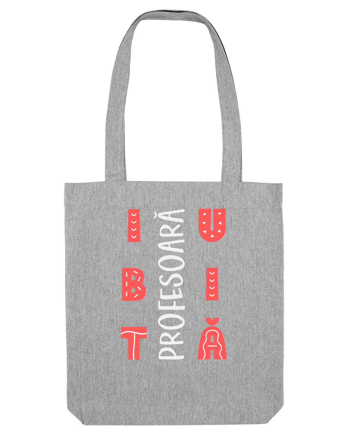 Sacoșă textilă Heather Grey