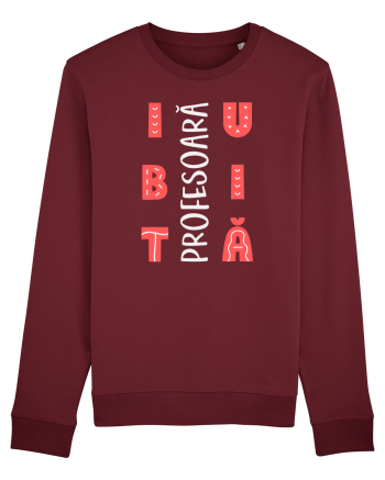 Profesoară iubită Burgundy