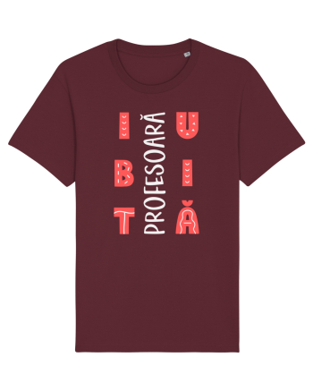 Profesoară iubită Burgundy