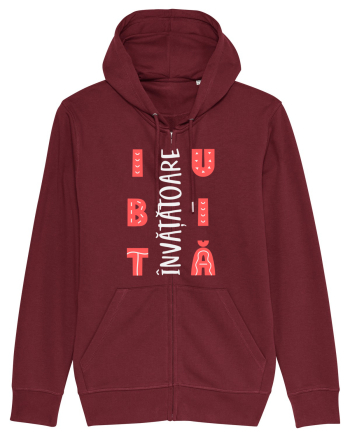 Învățătoare iubită Burgundy