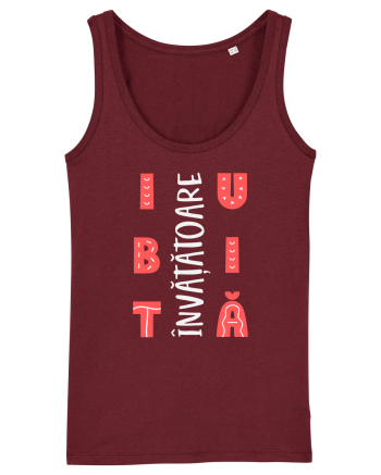 Învățătoare iubită Burgundy