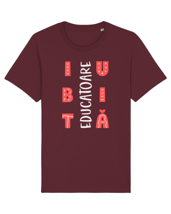 Educatoare iubită Burgundy