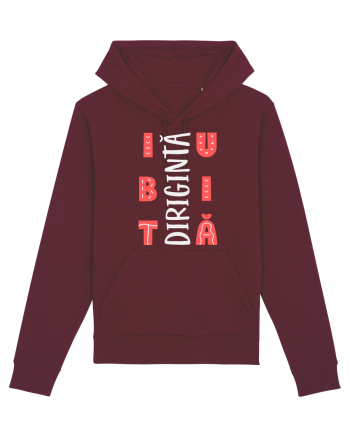 Dirigintă iubită Burgundy