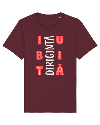 Dirigintă iubită Burgundy
