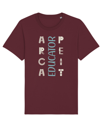 Educator apreciat Burgundy