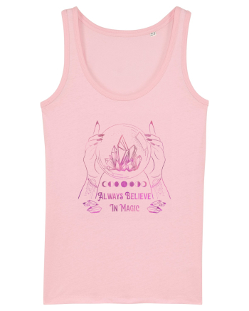Always Believe In Magic Mystic Celestial Cotton Pink