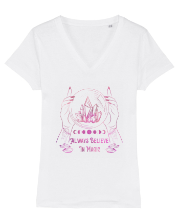 Always Believe In Magic Mystic Celestial White
