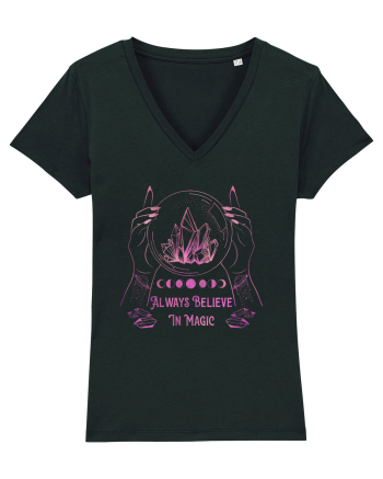 Always Believe In Magic Mystic Celestial Black