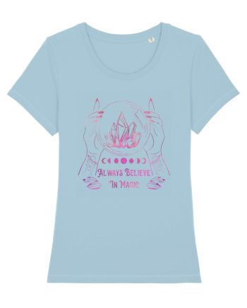 Always Believe In Magic Mystic Celestial Sky Blue