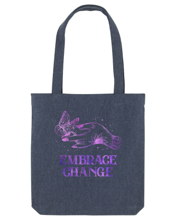 Embrace Change Witch Butterfly Midnight Blue