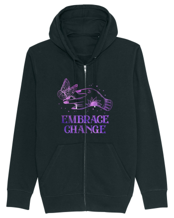 Embrace Change Witch Butterfly Black
