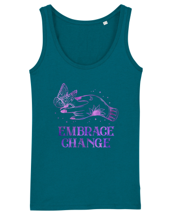 Embrace Change Witch Butterfly Ocean Depth