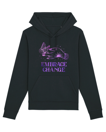 Embrace Change Witch Butterfly Black
