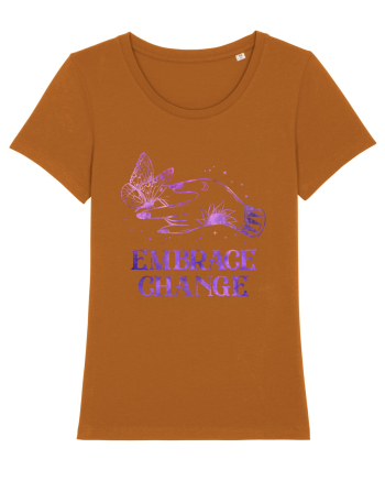 Embrace Change Witch Butterfly Roasted Orange