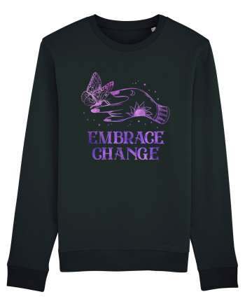 Embrace Change Witch Butterfly Black