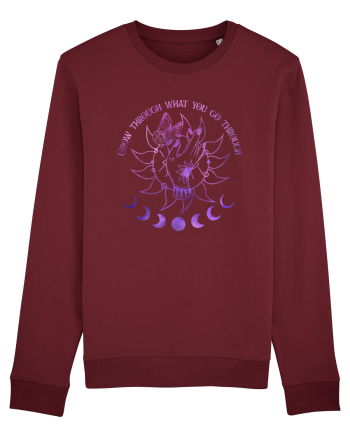Grow Through What You Go Through Burgundy