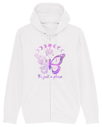 It's Just A Phase Butterfly White