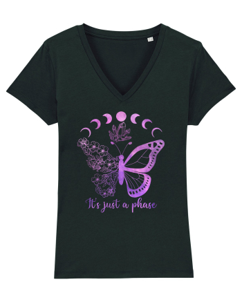 It's Just A Phase Butterfly Black