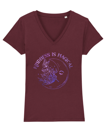 Kindness Is Magical Celestial Burgundy