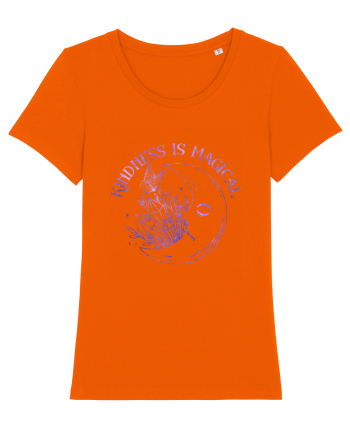 Kindness Is Magical Celestial Bright Orange
