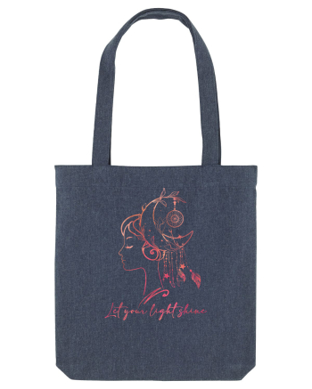 Let Your Light Shine Girl Midnight Blue