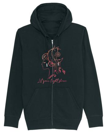 Let Your Light Shine Girl Black