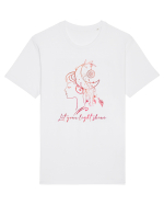 Let Your Light Shine Girl Tricou mânecă scurtă Unisex Rocker