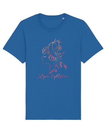 Let Your Light Shine Girl Royal Blue