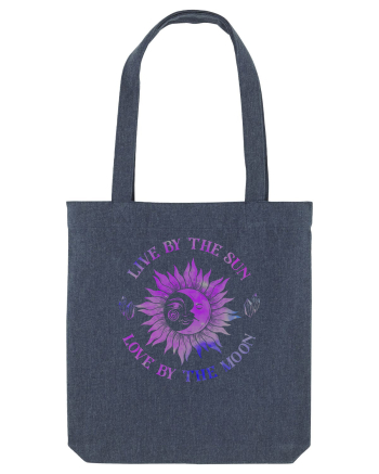 Live By The Sun And Moon Mystical Midnight Blue