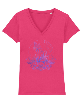Magic Crystal Ball Mystic Celestial Raspberry